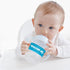 Yibanda 15PCS Personalized Baby Bottle Labels for Daycare Custom Water Bottle Name Bands Customized Engraved Reusable