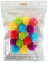 HyDren Mini Spiky Porcupine Balls Stress Toy, 25 Pack, Multi Color, 1.18 Inches, Fidget Sensory Toy for Teens and Adults
