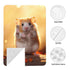 Zhbvncp Cute Hamster Baby Car Seat Cover & Breastfeeding Nursing Cover - Breathable Stretch Fabric Multi-Use Nursing