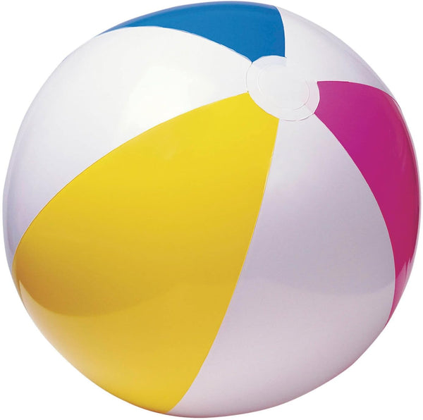 Intex Inflatable Beach Ball , Rainbow-glossy Panel