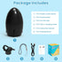 TUWEIPAIKE 5 Settings 40-Minute Portable Stroller Rocker, Baby Vibrating Soother with Speed and Timer - Fits Pushchairs