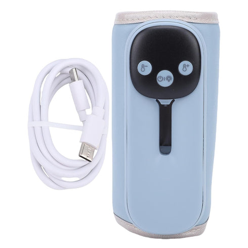 LAISANIM 11 8000mAh Portable Bottle Warmer for Travel, Speed Temperature Control with Night Light Memory Function LED