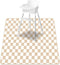 CoolaPeach Baby Splat Mat for Under High Chair, 51 x 51 Inch Wipeable