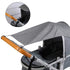 Universal Baby Stroller Sun Shade, Pram Sun Cover with UV Protection 50+, Blackout Blind, 50x30x67cm