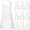 10 Pack Kids Apron, Adjustable Children Chef Aprons with 2 Pockets for Cooking and Crafts