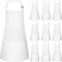 10 Pack Kids Apron, Adjustable Children Chef Aprons with 2 Pockets for Cooking and Crafts