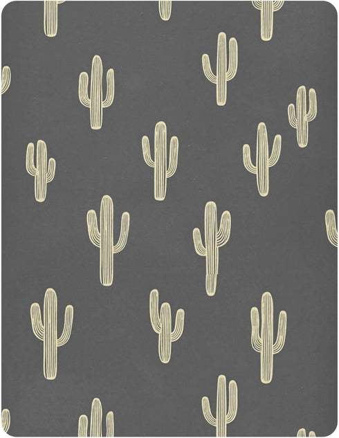 Sheet,52x28IN Pfrewn Crib Sheets for Boys Girls Cactus Boho Cacti Retro Fitted Crib Sheet Fits Standard Crib Mattress