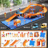 NIPLOOOW Set 3-5, Set, 3 4 5 6 3 4 5 6 7 8 Puzzle Race Car Track for Kids Floor Puzzle Track Car Toddler Toys for Years