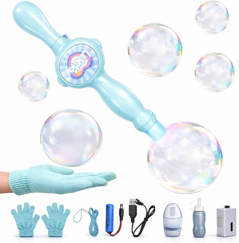 TTKADIY Elastic Bubble Fog Wand,Fog Bubble Machine,Bubble Machine,Fun Science Experiments, Kids Toys, Parent-Child