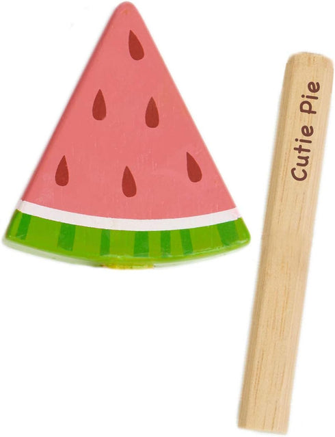 13 6 3+ Tender Leaf Toys - Ice Lolly Shop - Pieces Pretend Food Play Toy with Wooden Popsicles Ice Cream Bars