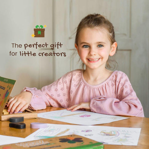(12 Pack) 1+, 3-6 Honeysticks Flower Shaped Beeswax Crayons - Non Toxic Crayons Made with Pure Beeswax, Chunky Petal
