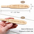 Blinking Stars Surprise Pregnancy Announcements for Dad Grandparents Aunt Uncle - Wooden Positive Pregnancy Test