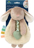 Itzy Ritzy - Itzy Lovey Including Teether - Baby Lovey with Teether, Textured Ribbons & Dangle Arms - Features Crinkle