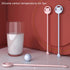 ljhnba Quick Mixing Baby Milk Powder Stirrer Over-Heat Color Changing Safe & Simple Operate Stir Rod