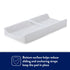 16' 32' Kolcraft Waterproof Contoured Wipeable Baby Diaper Changing Pad for Dresser or Table, Durable Easy Clean