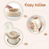 Portable potty seat for toddler travel, Portable toilet for kids with Potty Liners, Travel Bag, Foldable Car Potty