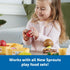 Learning Resources New Sprouts Pick and Sort Food Groups - 26 Piece Montessori Educational Toy for Kids 18+ Months