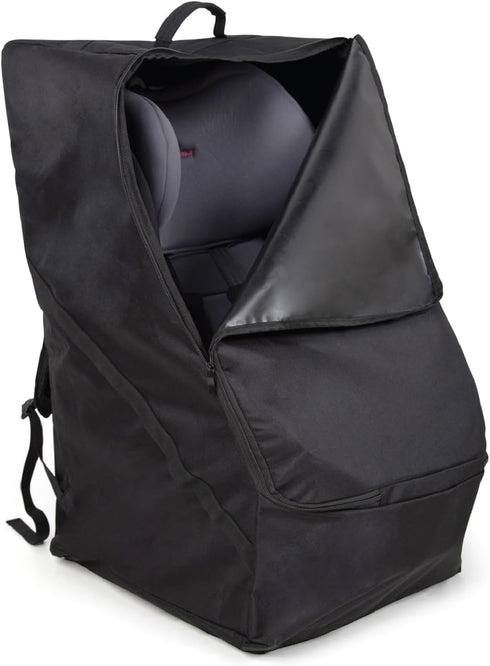 The Peanutshell Car Seat Travel Bag for Airplane Gate Check, Universal Fit, Backpack Cover for Baby Travel Essentials
