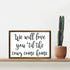 12x8in We Will Love You Til The Cows Come Home, Farm Theme Nursery Decor, Farmhouse Nursery Sign, Baby Boy Gift
