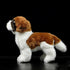 ZHONGXIN MADE 12" Simulation Saint Bernard Dog Plush Toy - Realistic Standing Soft Saint Bernard Pet Dog Stuffed Animal