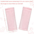 SWESEN Baby Car Seat Belt Covers for Boys and Girls, Carseat Shoulder Padding, Soft Car Seat Neck Cover, Mink Car Seat
