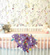 Lovey Sensory Tag Toy - Garden Flowers Butterflies Blanket