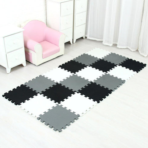18 G301018-101104112 MQIAOHAM Pieces Puzzle Play Mats, Soft Baby Play Mat, Kids Interlocking Foam Floor Tiles, Toddlers