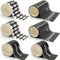 Play Road Tape for Toy Cars Trains 6-Pack, Black Car Track Tape, No Residue for Kids Gift (TAPE6)