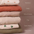 Denmark Super Soft Muslin Fitted Baby Crib Sheets, 100% Organic Cotton, Standard Size for 28'' x 52'' Crib Mattress