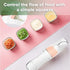 Haakaa Silicone Baby Food Dispensing Spoon Feeder 4oz, Infant Squeeze Feeder for Puree and Solid Food