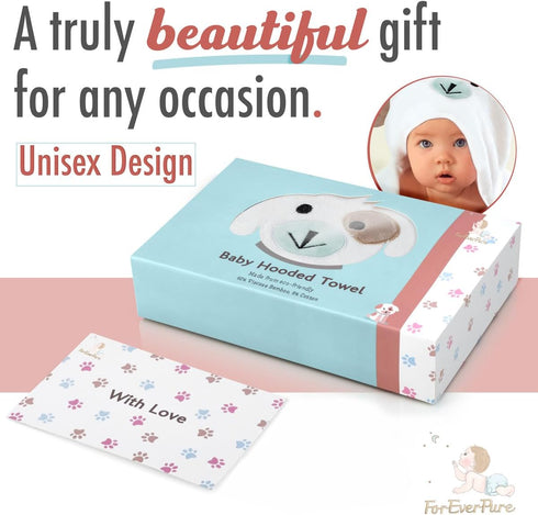 Set Luxury Baby Bath & Swaddle The for New Parents - Light Blue