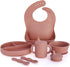 Little Loon Baby Led Weaning Starter Set Complete Silicone Feeding Kit for