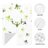 Hcpwzrf Footprints of Colored Frogs Baby Car Seat Cover & Nursing Cover - Breathable Stretch Multi-Use Cover