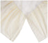 100% 52"L 28"W 13.5" American Baby Company Natural Cotton Percale Ruffled Crib Skirt, Cream, x +