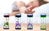 OCTTN Set 9 Liquid Motion Bubbler Timer of Great Desktop Liquid Timer for Fidget Toy, Rainbow Water Timer for Autism
