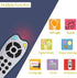 Baby Realistic TV Remote Control Toy with Light and Sound, Adjustable Volume, Educational Musical Toy for 3+ Months