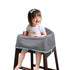 Dual-Belt Baby High Chair Cover, Upgrade Version, for Wooden or Restaurant High