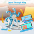 D1 21-in-1 4+), 280+ Set Programming, 3D WhalesBot STEM Coding Robot Kit for Kids (Ages Pieces Educational Building