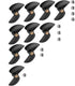 10PCS FT009 Set FT009 RC Boat Propellers High Speed Brushless Replacement Propeller for Remote Control Racing Boat