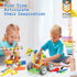 MOONTOY 11 in 1 STEM Toys for 4-8 Year Old Boys, Birthday Gifts Building Toys, Educational Blocks