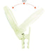 Bassinet Mirror - Clip-on Mirror with Remote Control & LED Light for Baby Monitoring, Bassinet Accessory