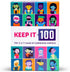 Keep It 100: The Card Game by Cut | Surprising Surveys & Intuitive Guessing for Family and Friends