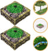 10pcs Miniature Trees and Model Trees Base for Diorama, Fake Trees for DIY Micro Landscape Sand Table