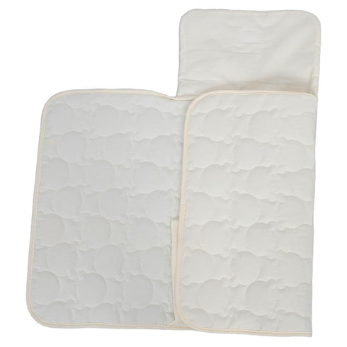 Portable Changing Pad Mat for Newborns, Waterproof Foldable Cotton Diaper Travel Mat,