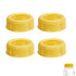 MaiTianna 4PCS Replacement Collar Rings for Medela Bottles 5oz & 8oz,Bottle Caps Compatible