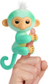 2023 NEW Interactive Baby Monkey Ava - Reacts to Touch with 70+ Sounds & Reactions, Teal