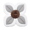 PandaEar Baby Bath Pad for Infant Newborn, Soft Flower Petals for Sink Bathtub Essentials (Grey)