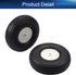 Heyiarbeit 5" RC Model Airplane Foam Wheel, Super Light Tire and Wheel Set for RC Airplane, PU Sponge Tire