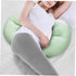 U-Shaped Pregnancy Pillow for Side Sleeping Multi-Functional Waist Support Cushion for Pregnant Women Abdominal