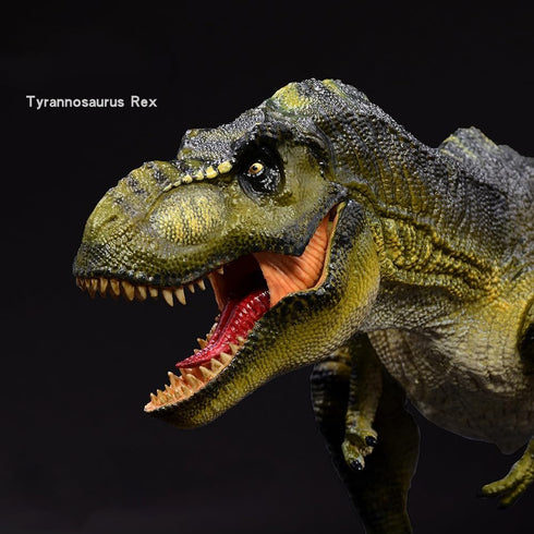 Gemini&Genius T-Rex Dinosaur Toy, Tyrannosaurus Rex Dinosaur Figurine Toy, 14“ Length-Hand Painted, Realistic Dinosaur Action Figure Display, Great Dino Gift Toy for Kids and Dino Lovers